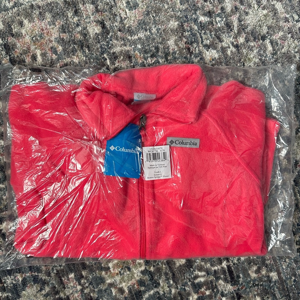 Columbia girls fleece jacket